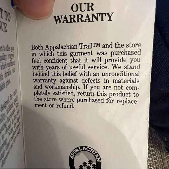 Thinsulate Gloves Navy Blue, Appalachian trail (Unisex) Water Repellent NWT🏷 - Picture 13 of 14